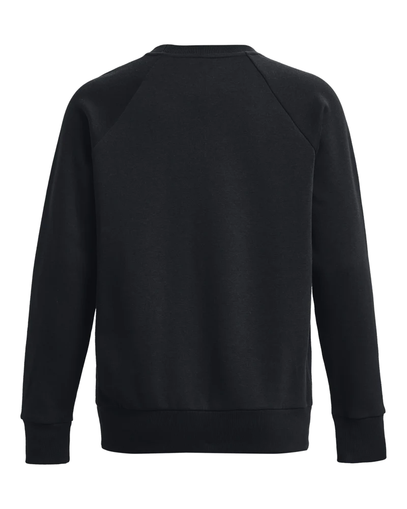 Under Armour Womens Rival Flecce Crew Sweater In Black