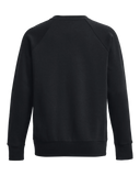 Under Armour Womens Rival Flecce Crew Sweater In Black