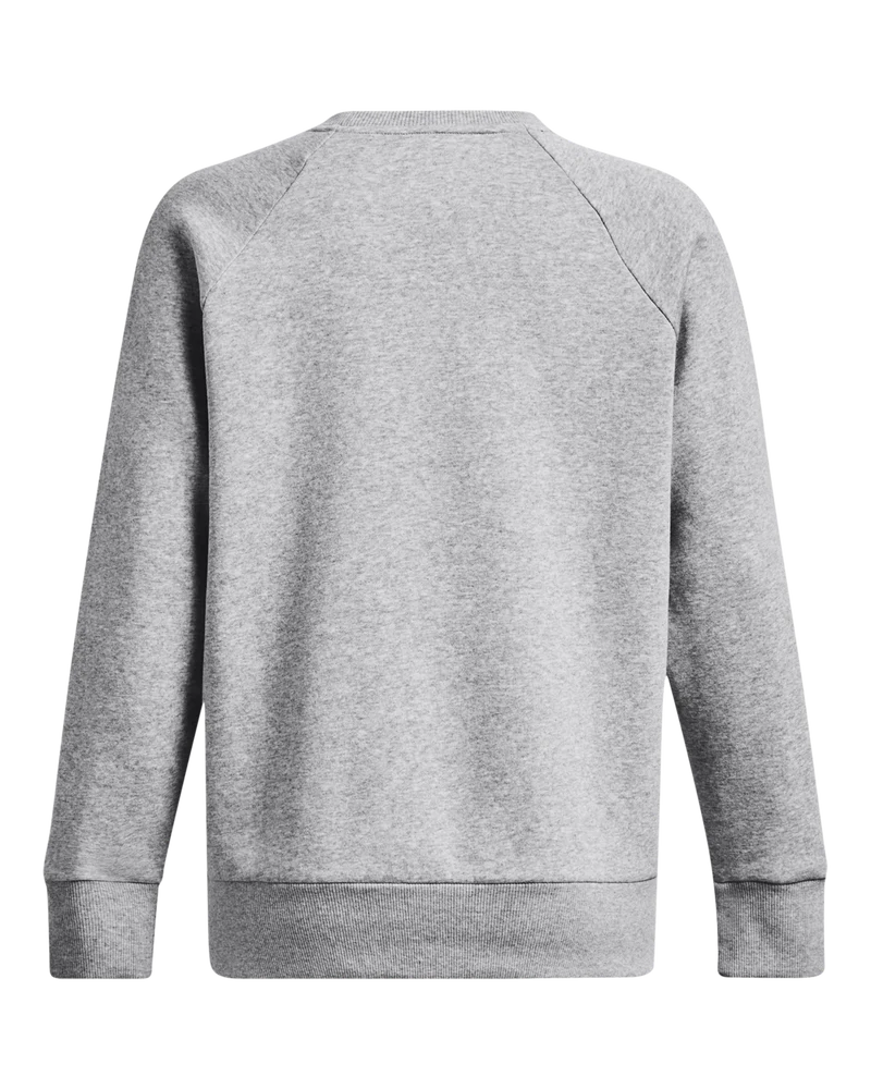 Under Armour Womens Rival Flecce Crew Sweater In Grey