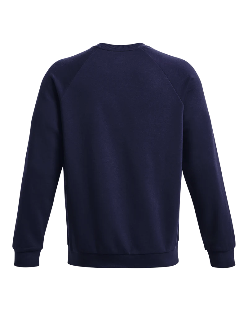 Under Armour Mens Rival Fleece Crew Sweater In Navy