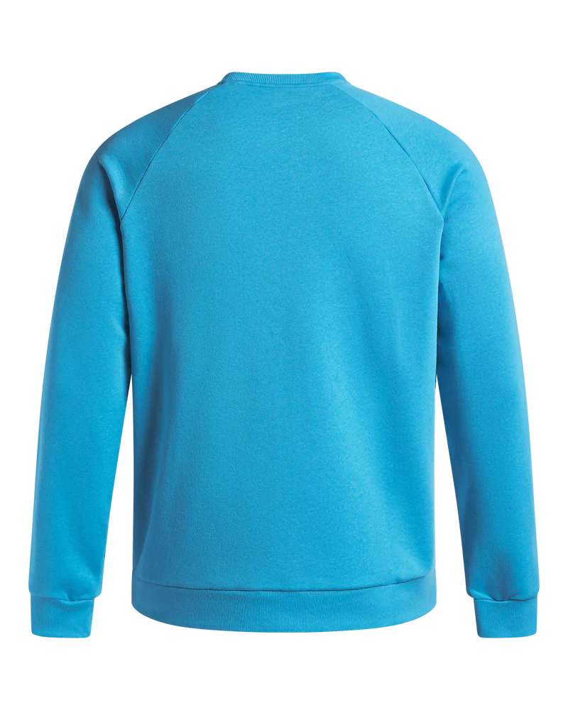 Under Armour Mens Rival Fleece Crew Sweater In Turquoise