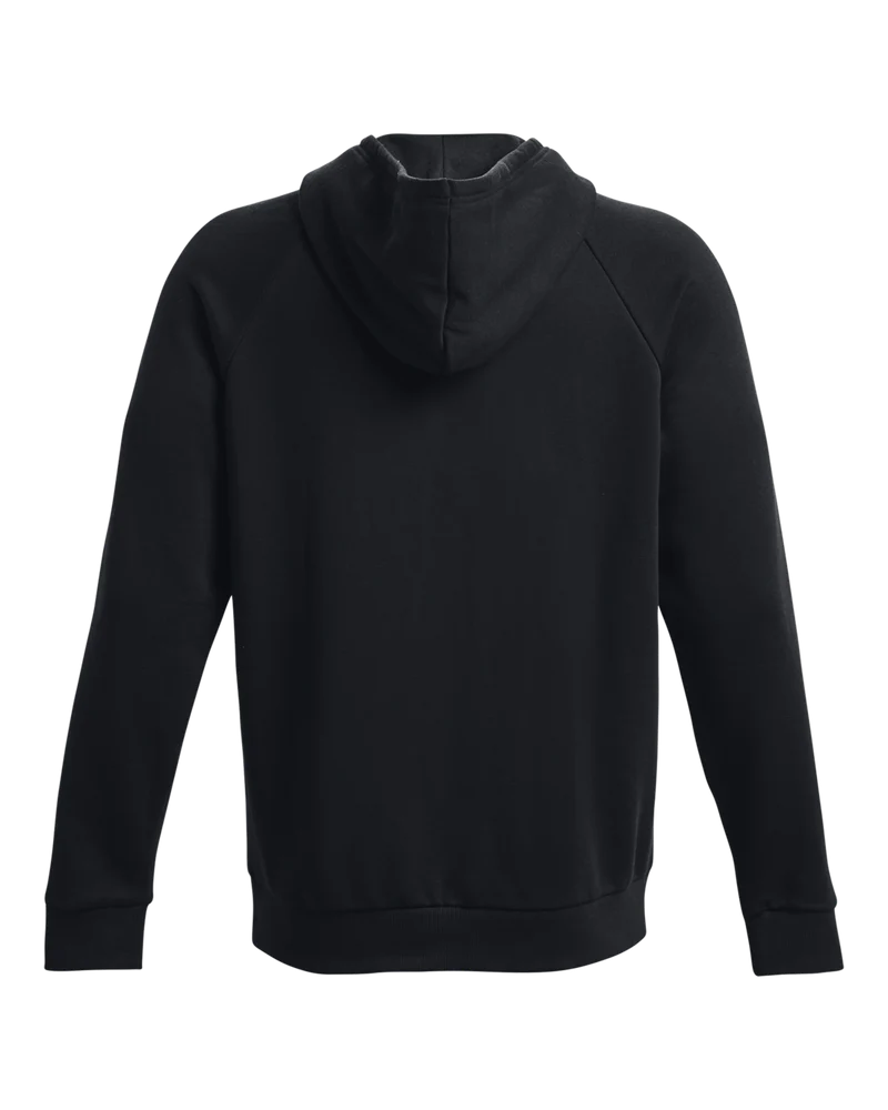 Under Armour Mens Rival Fleece Logo Hoodie In Black
