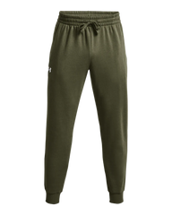 Under Armour Mens Rival Fleece Joggers In Olive