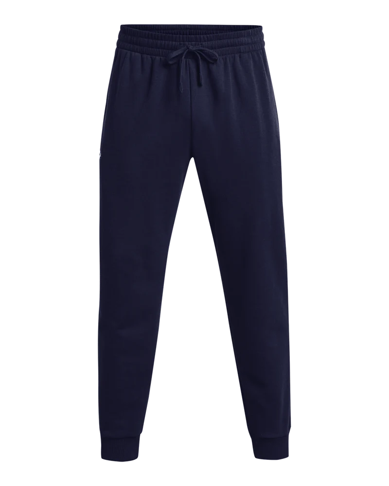 Under Armour Mens Rival Fleece Joggers In Navy
