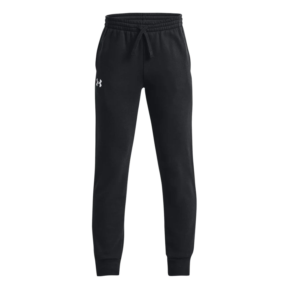 Under Armour Boys Rival Fleece Joggers In Black