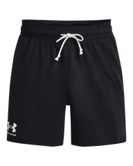Under Armour Mens  Rival Terry Shorts In Black