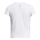Under Armour Womens Launch Short Sleeves T-Shirt In White