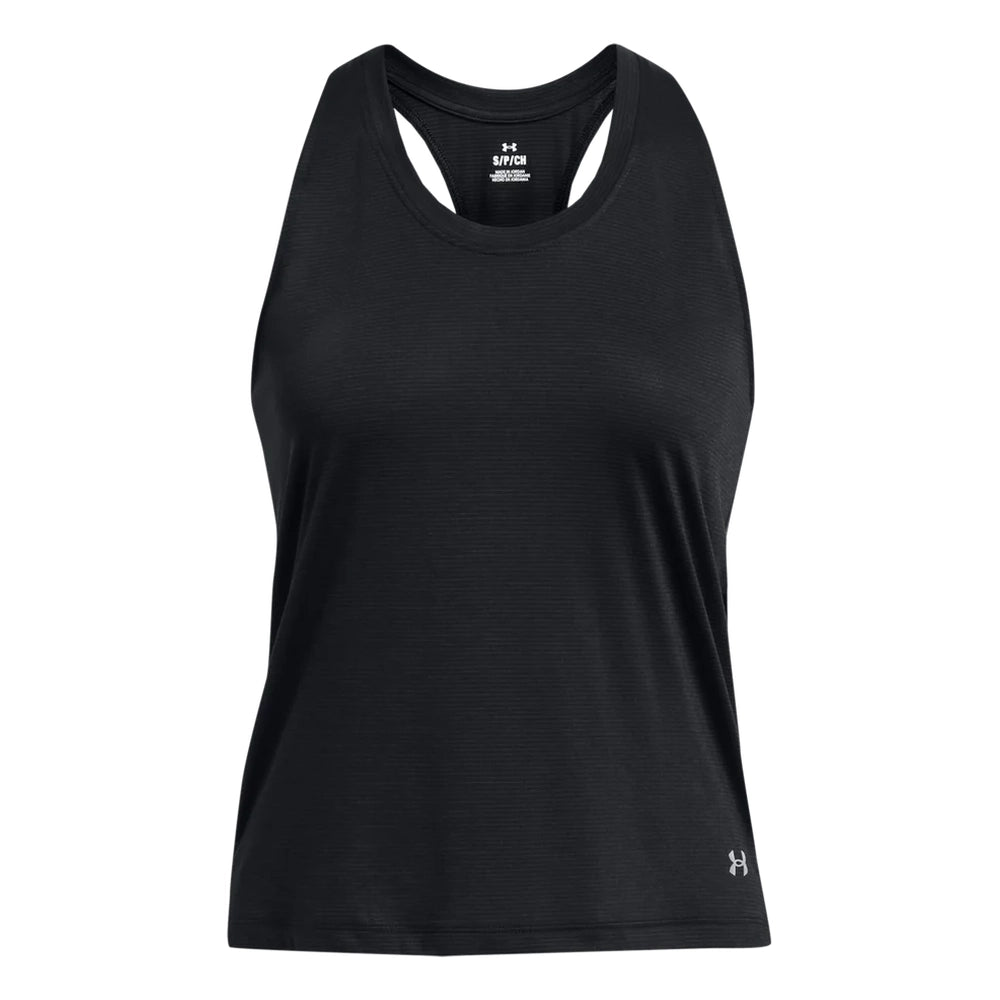 Under Armour Womens Launch Singlet Tank Top In Black