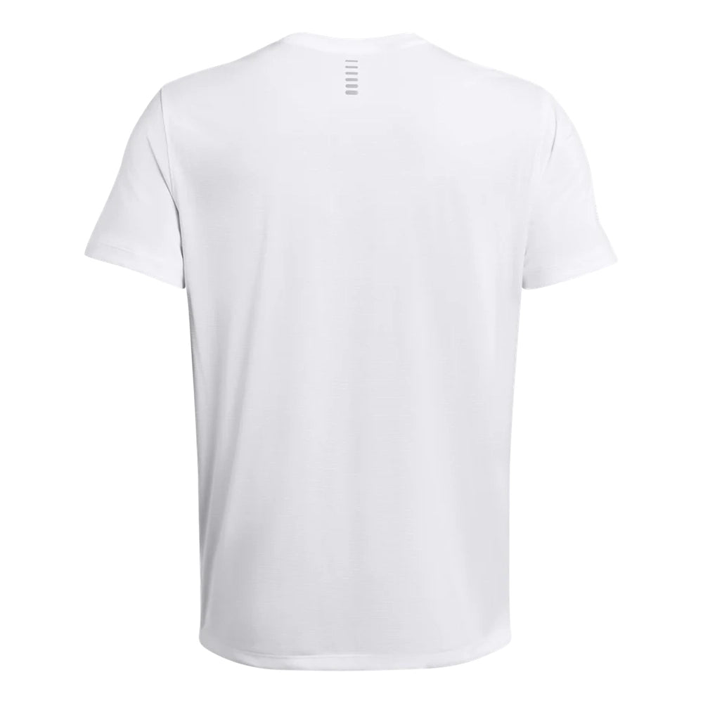 Under Armour Mens Launch Short Sleeve T-Shirt In White