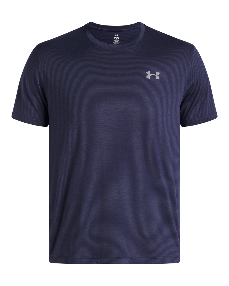 Under Armour Mens Launch Short sleeve T-Shirts In Navy