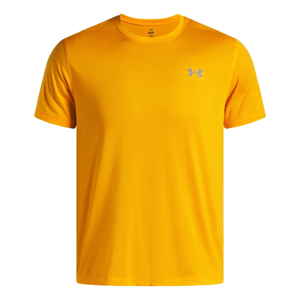 Under Armour Mens Launch Short Sleeve T-Shirt In Orange