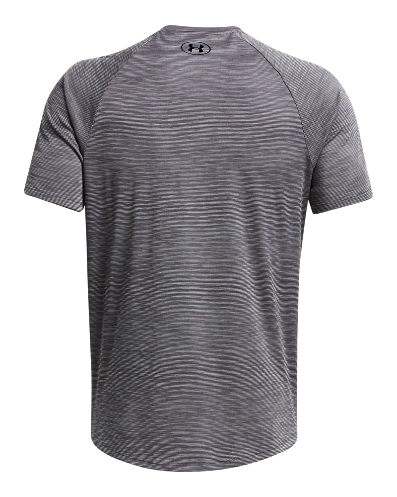 Under Armour Mens tech Textured T-Shirt In Grey
