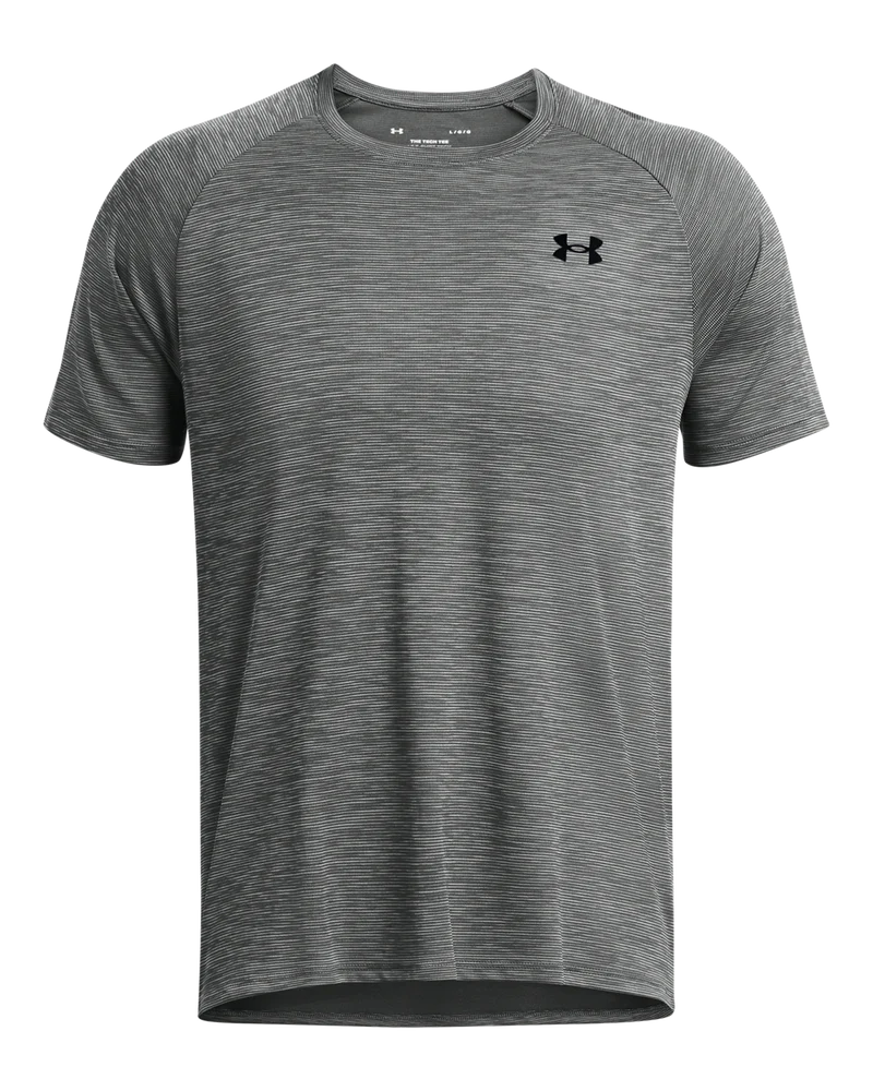 Under Armour Mens tech Textured T-Shirt In Grey