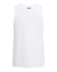 Under Armour Mens Sportstyle Tank Tops In White