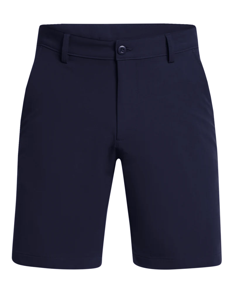 Under Armour Mens Matchplay Tapered Shorts In Navy