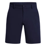 Under Armour Mens Match Play Tapered Shorts In Navy