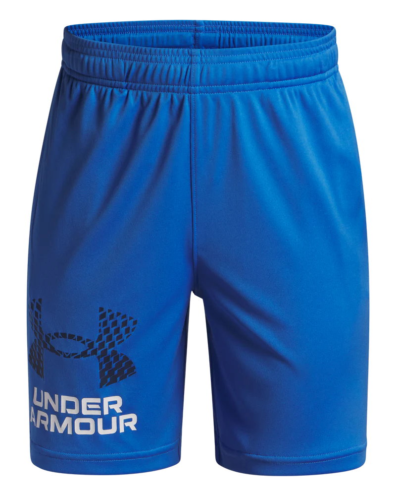 Under Armour Tech Logo Shorts In Blue