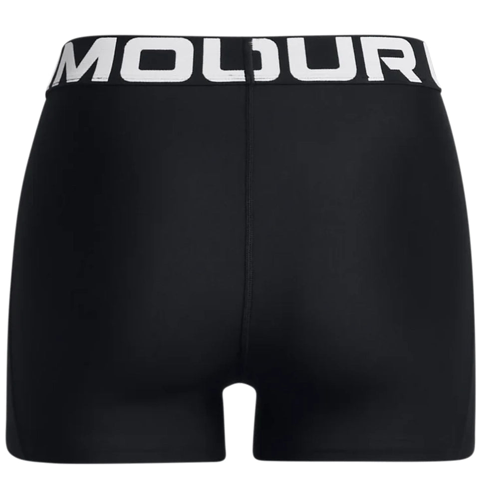 Under Armour Womens Heat Gear Authentic Short In Black