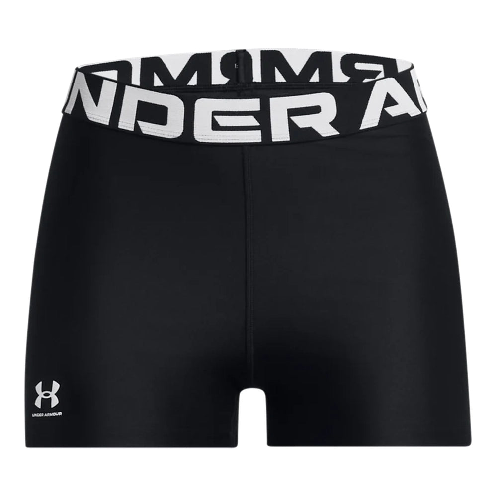 Under Armour Womens Heat Gear Authentic Short In Black