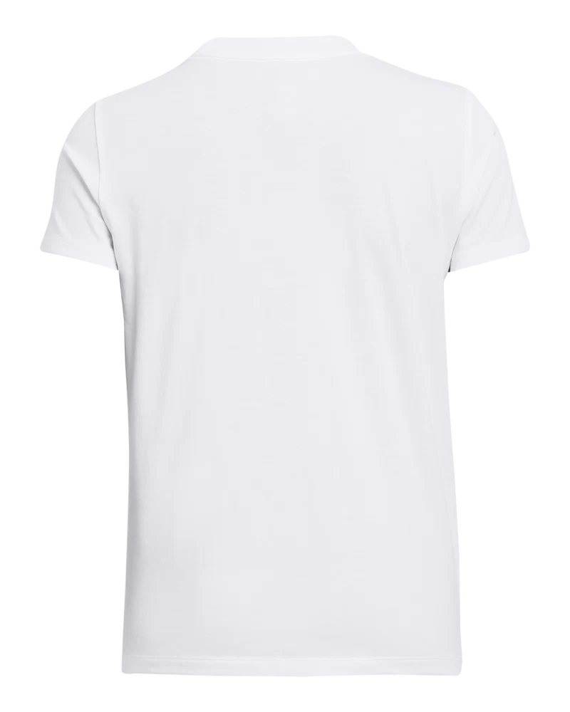 Under Armour Womens Rival Core T-Shirt In White