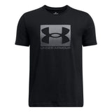 Under Armour Boys Boxed Sports Update Short Sleeves T-Shirt in Black