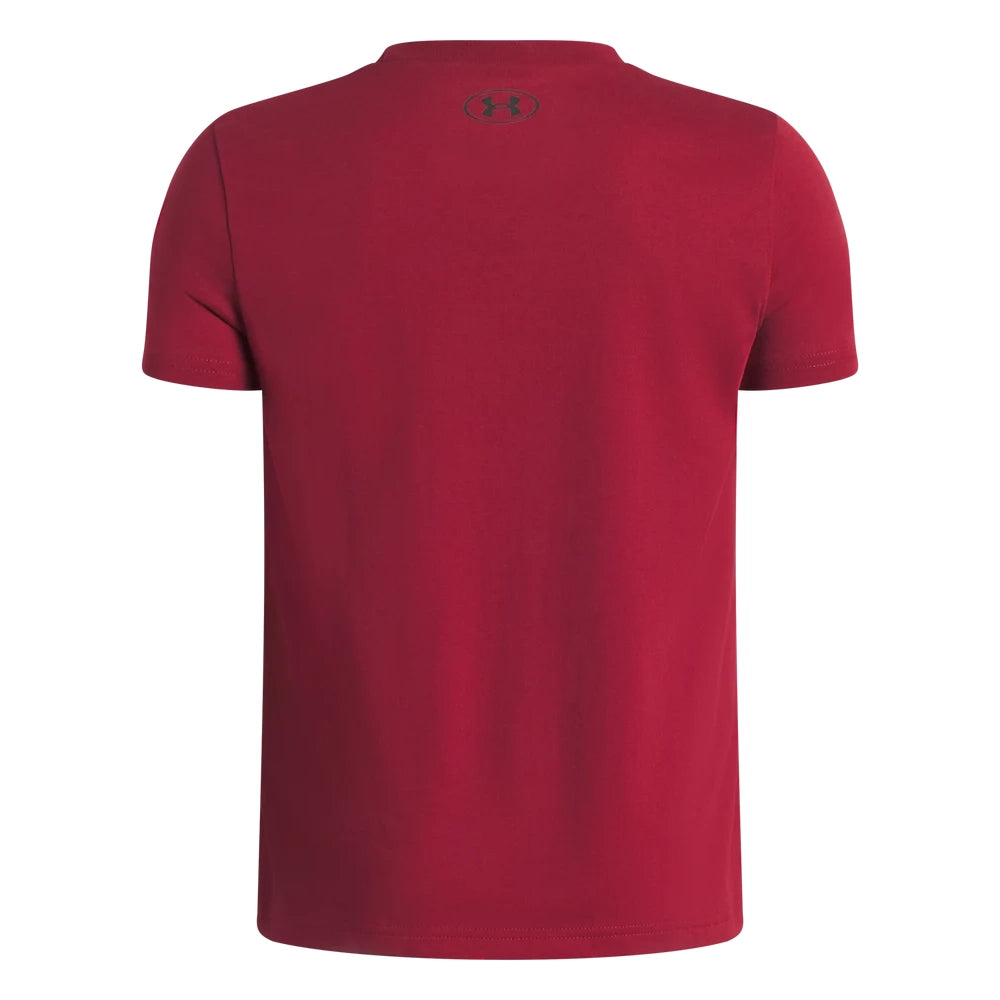Under Armour Kids Boxed Sports Short Sleeve T-Shirt In Red