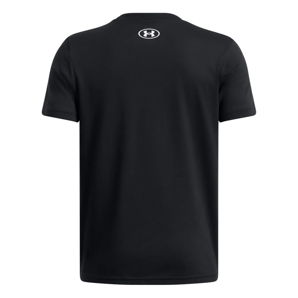 Under Armour Kids Sportstyle Left Chest Short Sleeve T-Shirt In Black