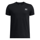 Under Armour Kids Sportstyle Left Chest Short Sleeve T-Shirt In Black