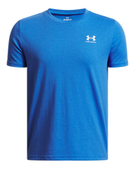 Under Armour Mens Sportstyle Left Chest T-Shirts In Blue