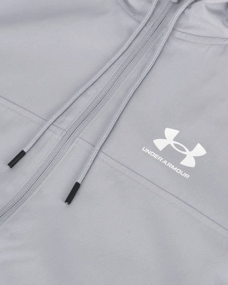 Under Armour Mens Rival Woven Windbreaker In Grey