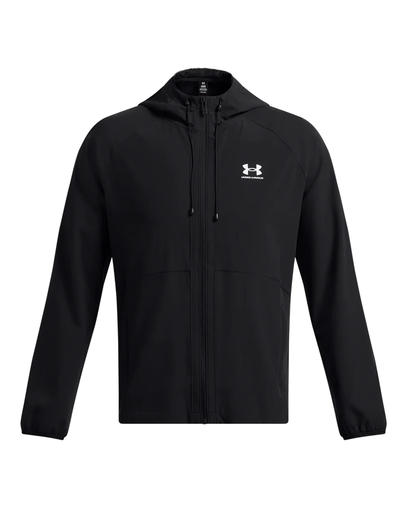 Under Armour Mens Vibe Woven Jacket In Black