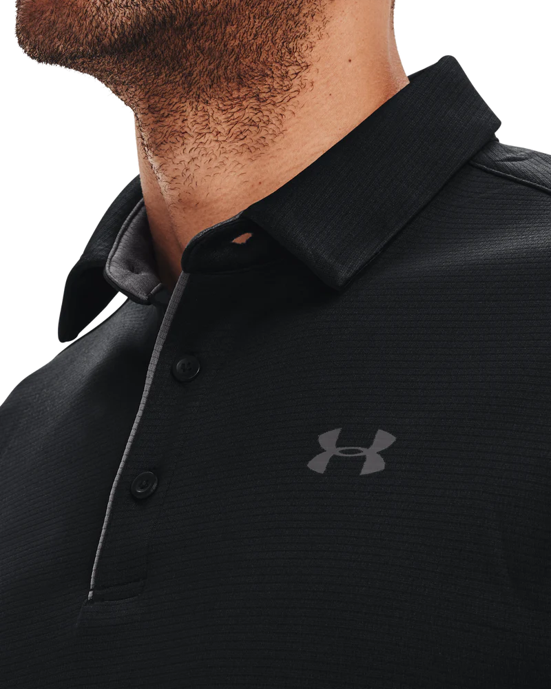 Under Armour Tech Polo Mens Black