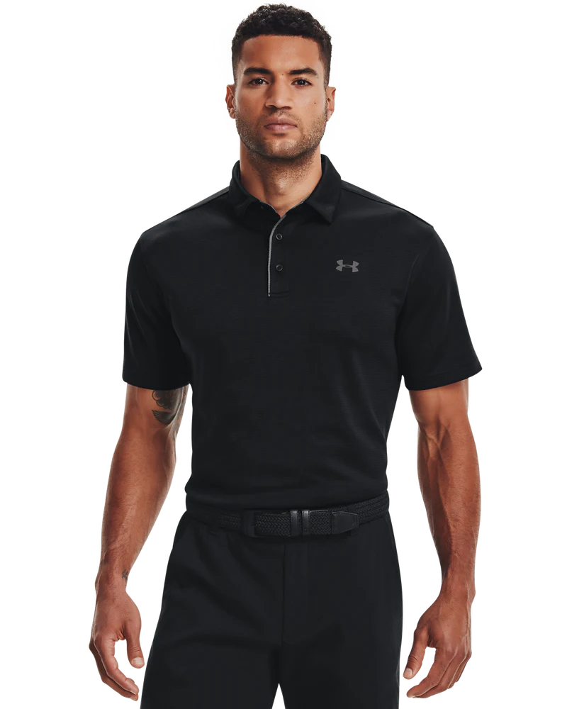 Under Armour Tech Polo Mens Black