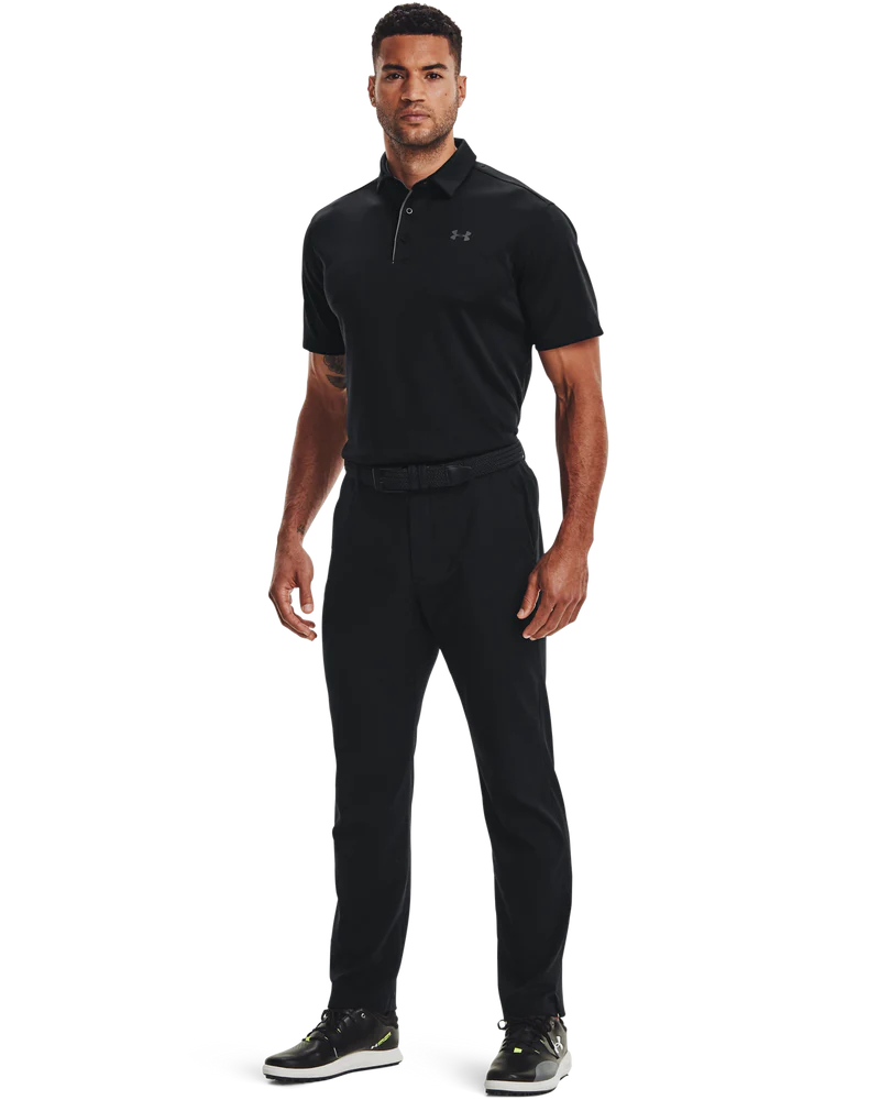 Under Armour Tech Polo Mens Black