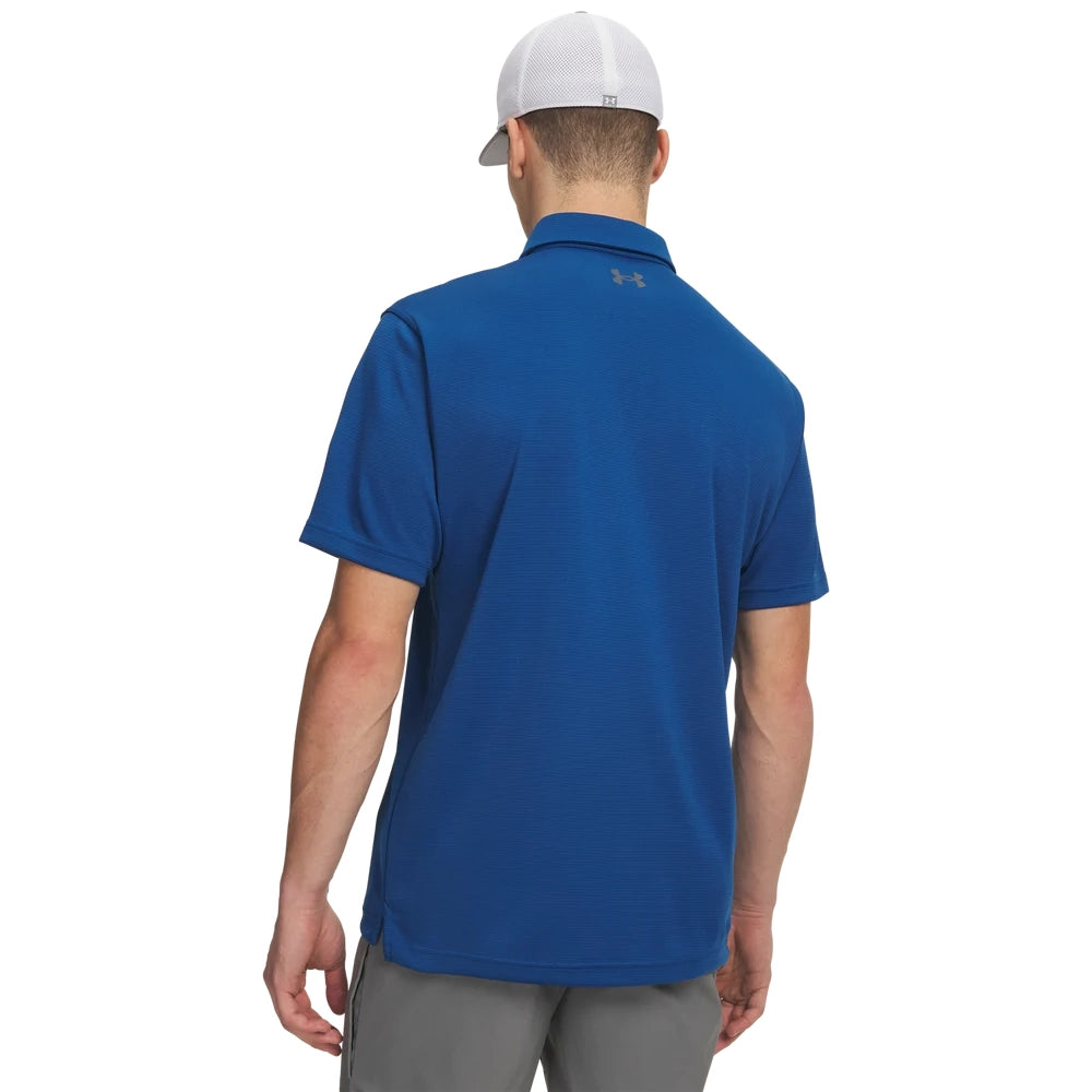 Under Armour Mens Tech Polo In Navy