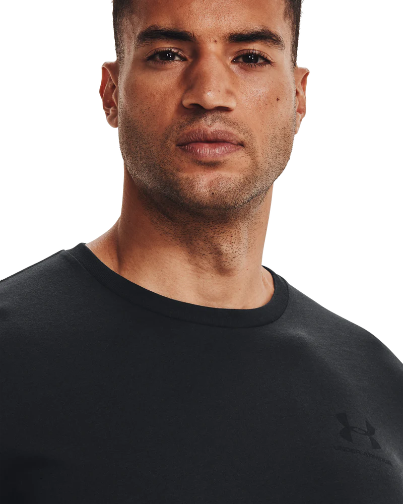 Under Armour Men Sportstyle Left Chest Black