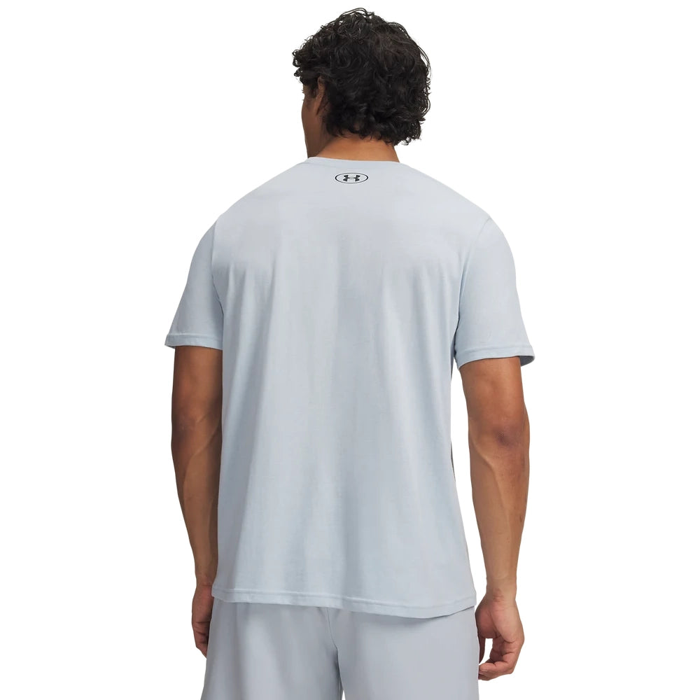 Under Armour Mens Sportstyle Left Chest Short Sleeve T-Shirt In Light Grey