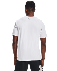 Under Armour Mens Sportstyle Left Chest Short Sleeves T-Shirt In White