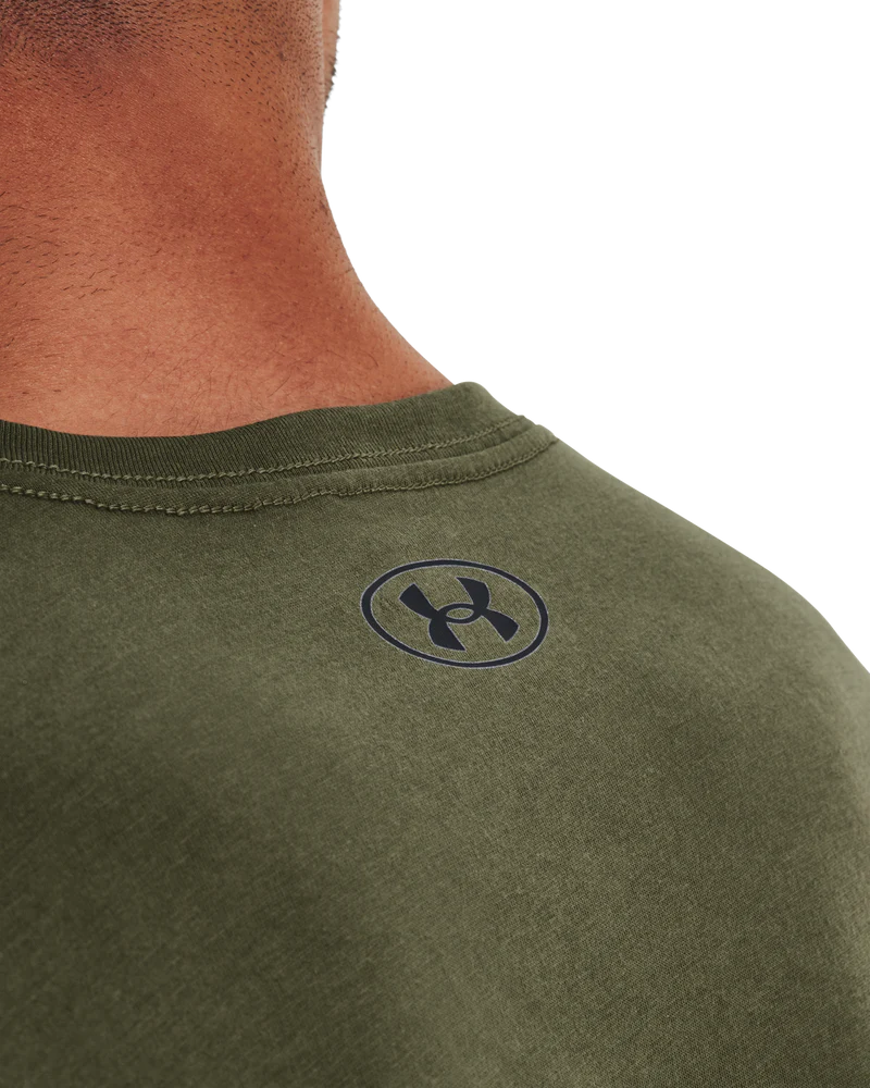 Under Armour Men Sportstyle Left Chest Dark Green