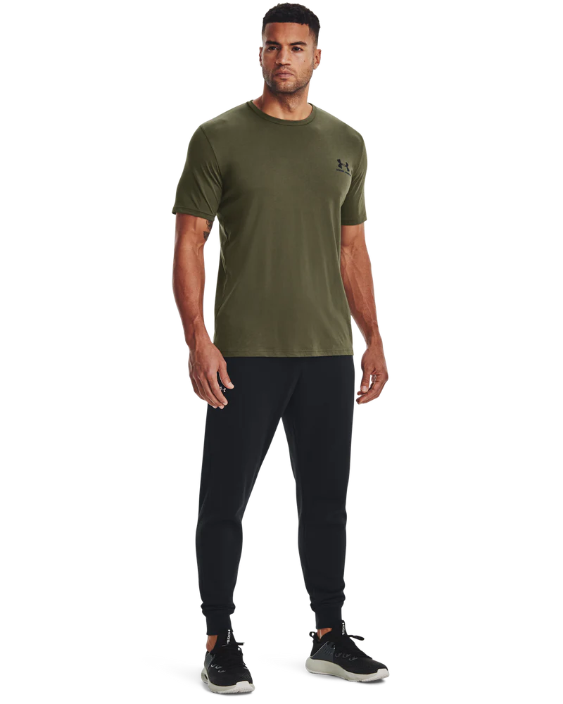 Under Armour Men Sportstyle Left Chest Dark Green