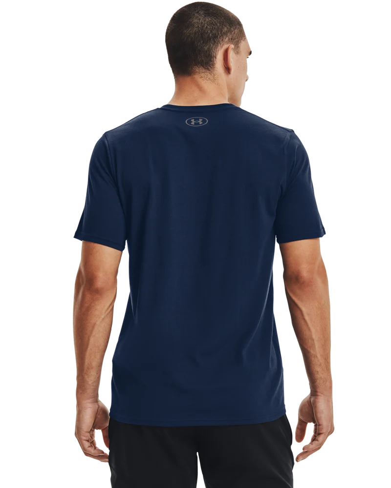 Under Armour Sportstyle Left Chest T-Shirts For Men In Navy