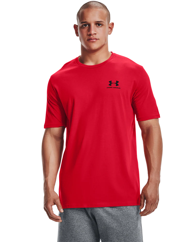 Under Armour Sportstyle Left Chest Red