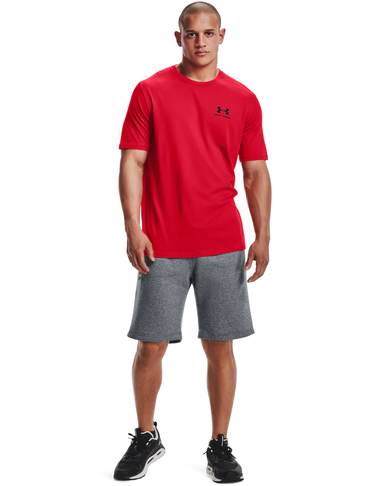 Under Armour Sportstyle Left Chest Red