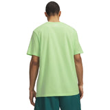 Under Armour Mens Sportstyle Left Chest Short Sleeve T-Shirt In Lime Green