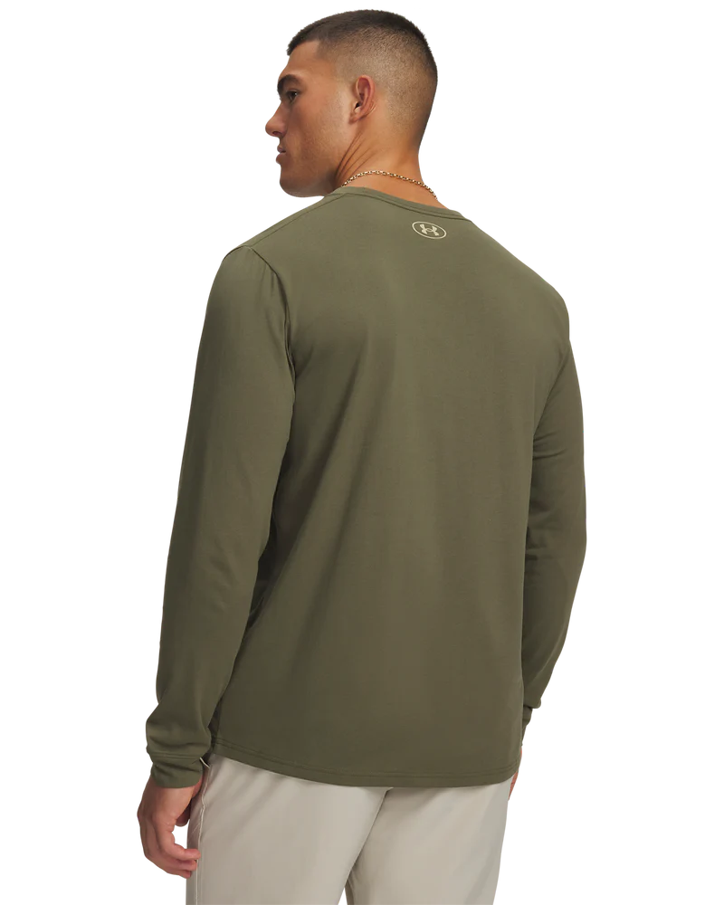 Under Armour Mens Sportstyle Left Chest T-Shirts In Green