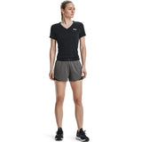 Under Armour Womens Play Up Shorts 3.0 In Grey