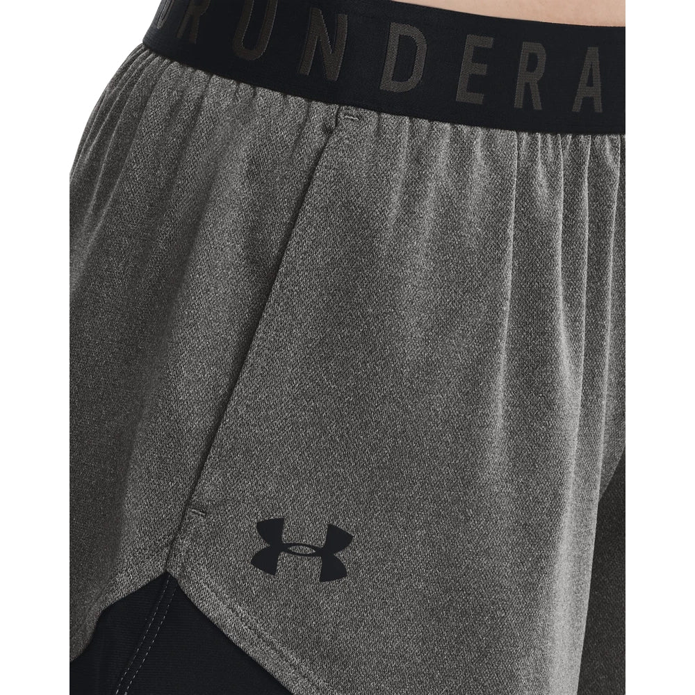Under Armour Womens Play Up Shorts 3.0 In Grey
