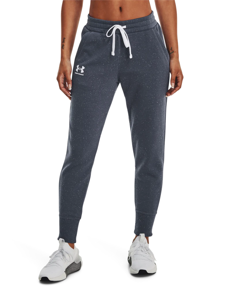 Under Armour Rival Fleece Joggers In Slate Blue
