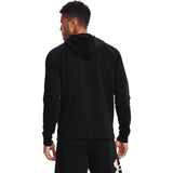Under Armour Mens Rival Fleece Big Logo Hoodie In Black