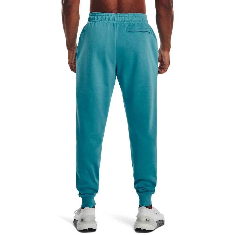 Under Armour Mens Rival Fleece Joggers in Blue